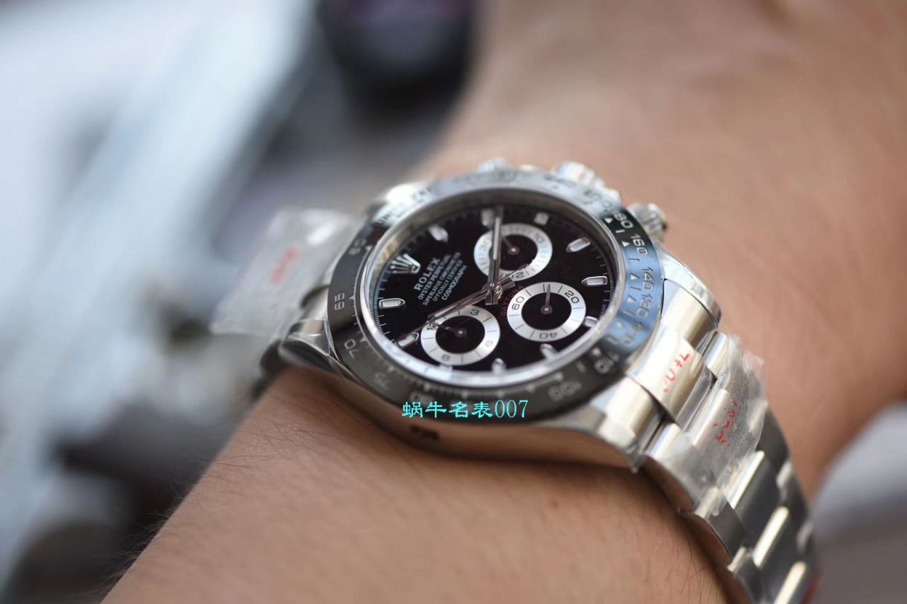 【NOOB Factory 复刻 Rolex  Ditongna 手表】N Factory 熊猫迪V3升级版来袭 Cosmograph Daytona  Ditongna 高仿116500LN-78590 wrist watch  / R380