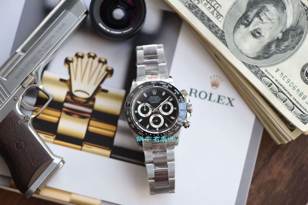【NOOB Factory 复刻 Rolex  Ditongna 手表】N Factory 熊猫迪V3升级版来袭 Cosmograph Daytona  Ditongna 高仿116500LN-78590 wrist watch  / R380