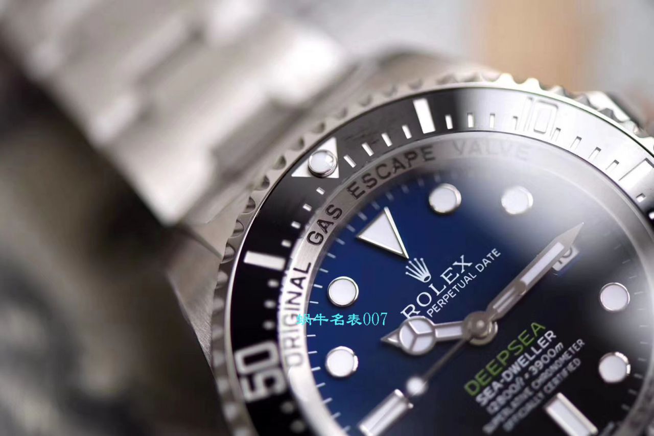 【AR Factory 复刻超级904L精钢渐变蓝鬼王手表】 Rolex 海使型复刻高仿116660-98210 蓝盘 wrist watch  / R381