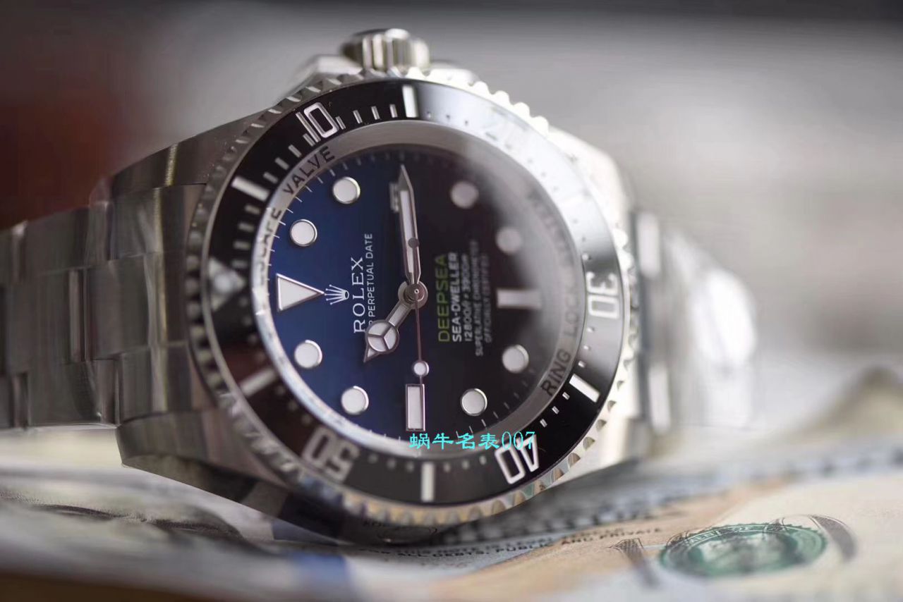 【AR Factory 复刻超级904L精钢渐变蓝鬼王手表】 Rolex 海使型复刻高仿116660-98210 蓝盘 wrist watch  / R381