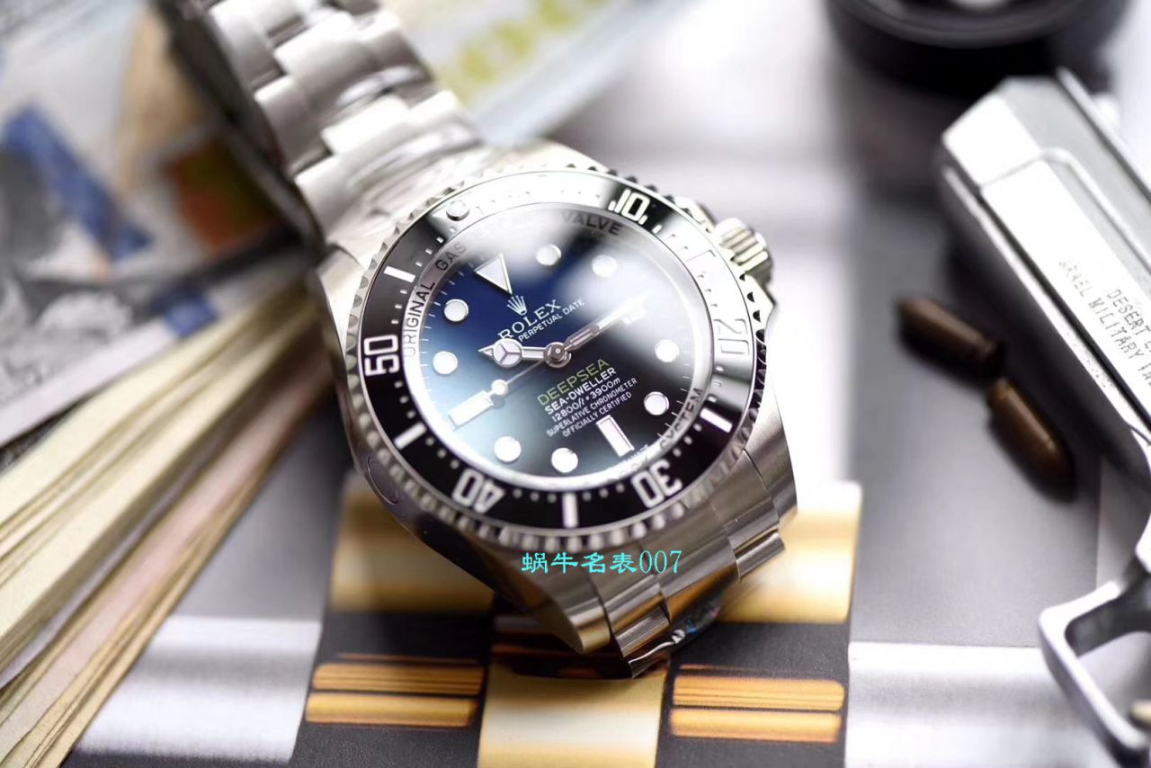 【AR Factory 复刻超级904L精钢渐变蓝鬼王手表】 Rolex 海使型复刻高仿116660-98210 蓝盘 wrist watch  / R381