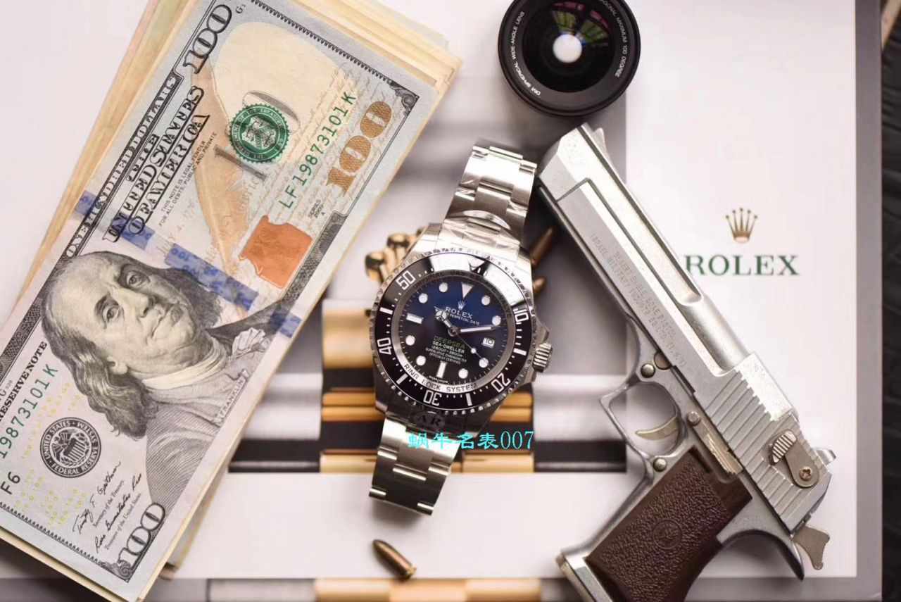 【AR Factory 复刻超级904L精钢渐变蓝鬼王手表】 Rolex 海使型复刻高仿116660-98210 蓝盘 wrist watch  / R381