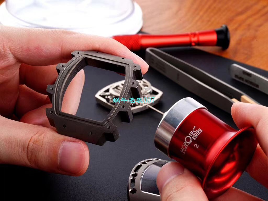 【 Video analysis EUR Factory  RICHARD MILLE 复刻高仿手表】Richard Mille至尊骷髅头鬼王RM052凤凰红配色 / RM052hong