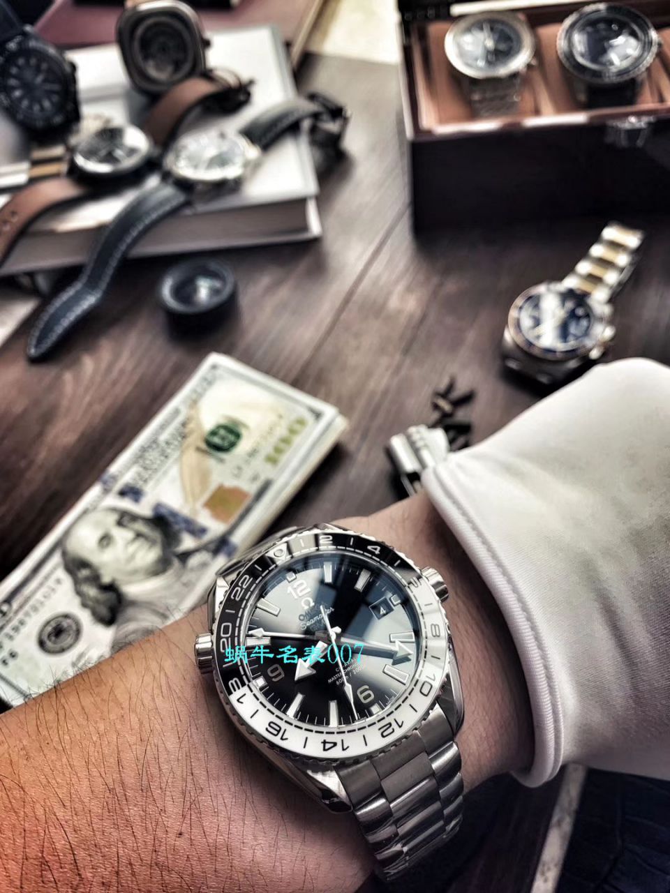 VS Factory OMEGA Seamaster 600米GMT太极圈Omega复刻高仿仿表215.30.44.22.01.001 wrist watch  / M617