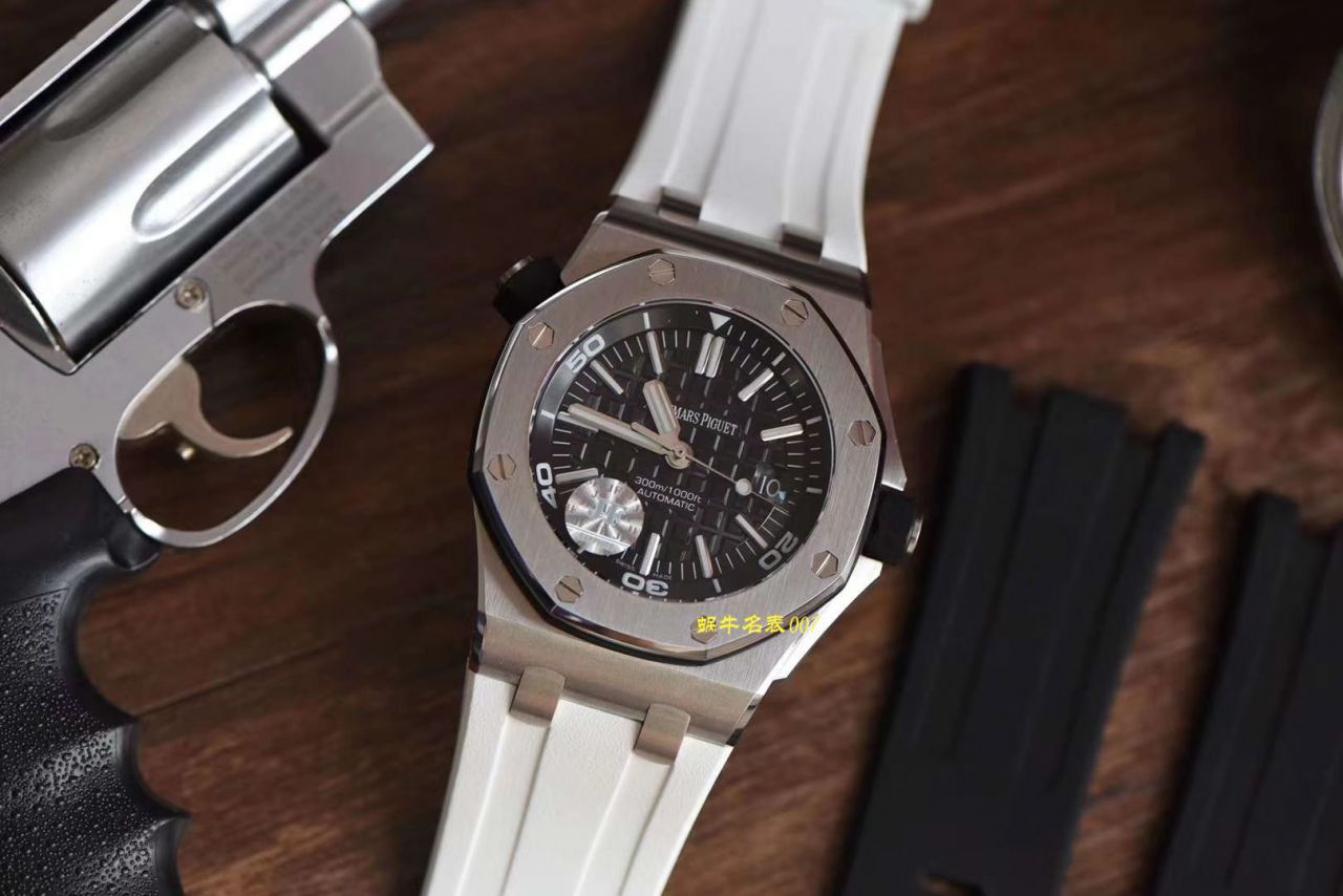 【JF一比一超A高仿】 Video analysis Audemars Piguet  Royal Oak Offshore 系列15703ST.OO.A002CA.01 wrist watch ，全新V9S超强版正式闪亮登场 / AP156