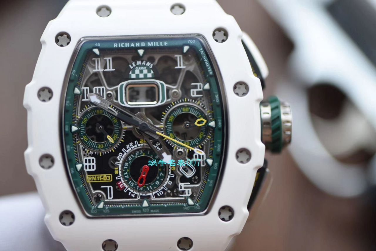 【KV Factory  RICHARD MILLE 复刻手表】Richard Mille RICHARD MILLE RM011-03LMC Composite  wrist watch  / KVRM011-03LMC