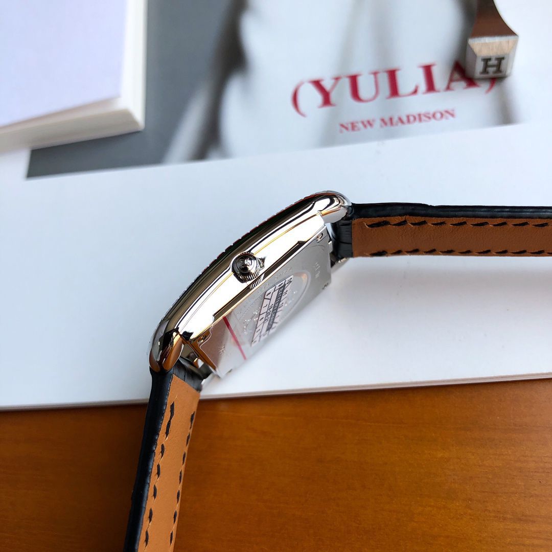 【高端 copy customized 真钻女表】爱马仕CAPE COD系列W044221WW00 wrist watch  / HermA03