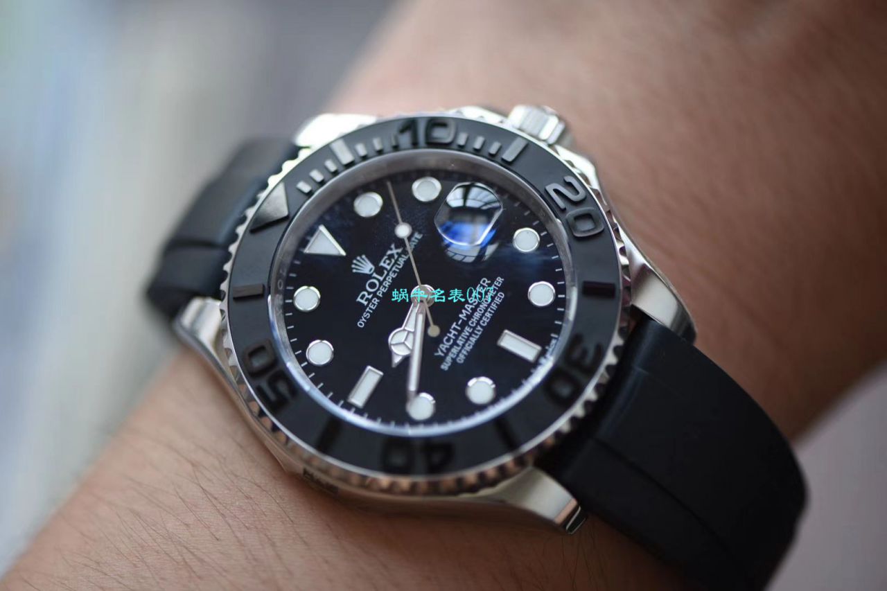 【 Video analysis 台湾 Factory 复刻高仿表】 Rolex  Yacht-Master 系列m226659-0002 wrist watch  / R386