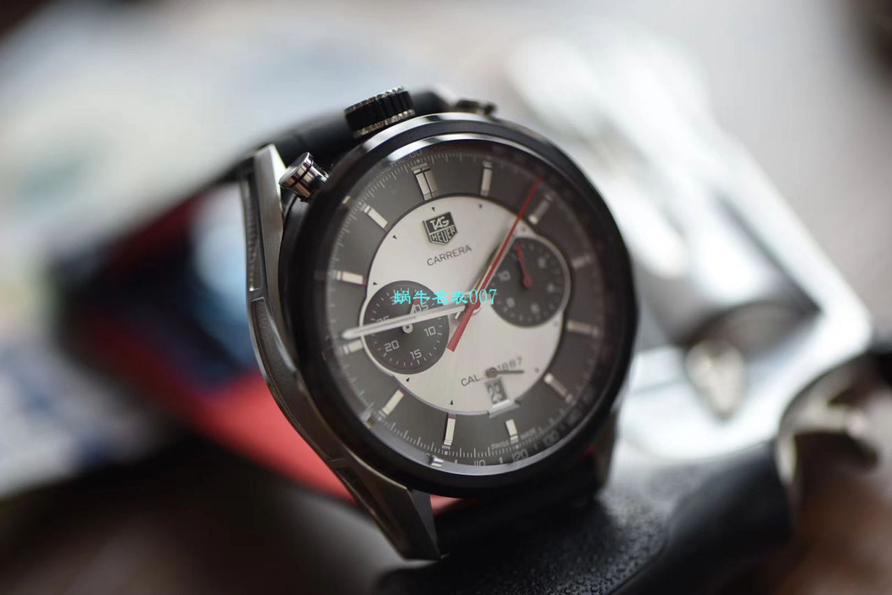 【 Video analysis V6 Factory  TAG Heuer 复刻表】 TAG Heuer 级卡莱拉赛车限定版CAR2C11.FC6327 wrist watch  / TG079