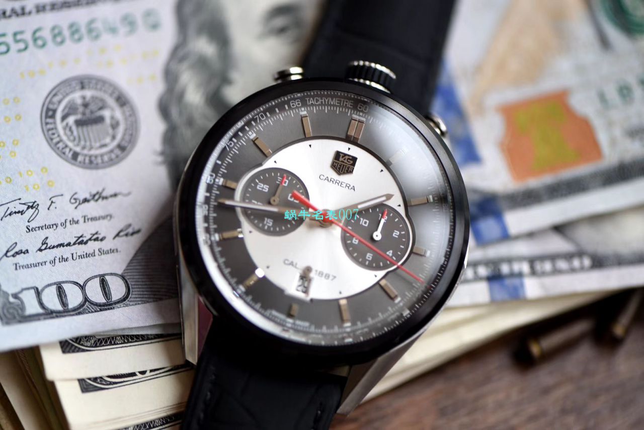 【 Video analysis V6 Factory  TAG Heuer 复刻表】 TAG Heuer 级卡莱拉赛车限定版CAR2C11.FC6327 wrist watch  / TG079