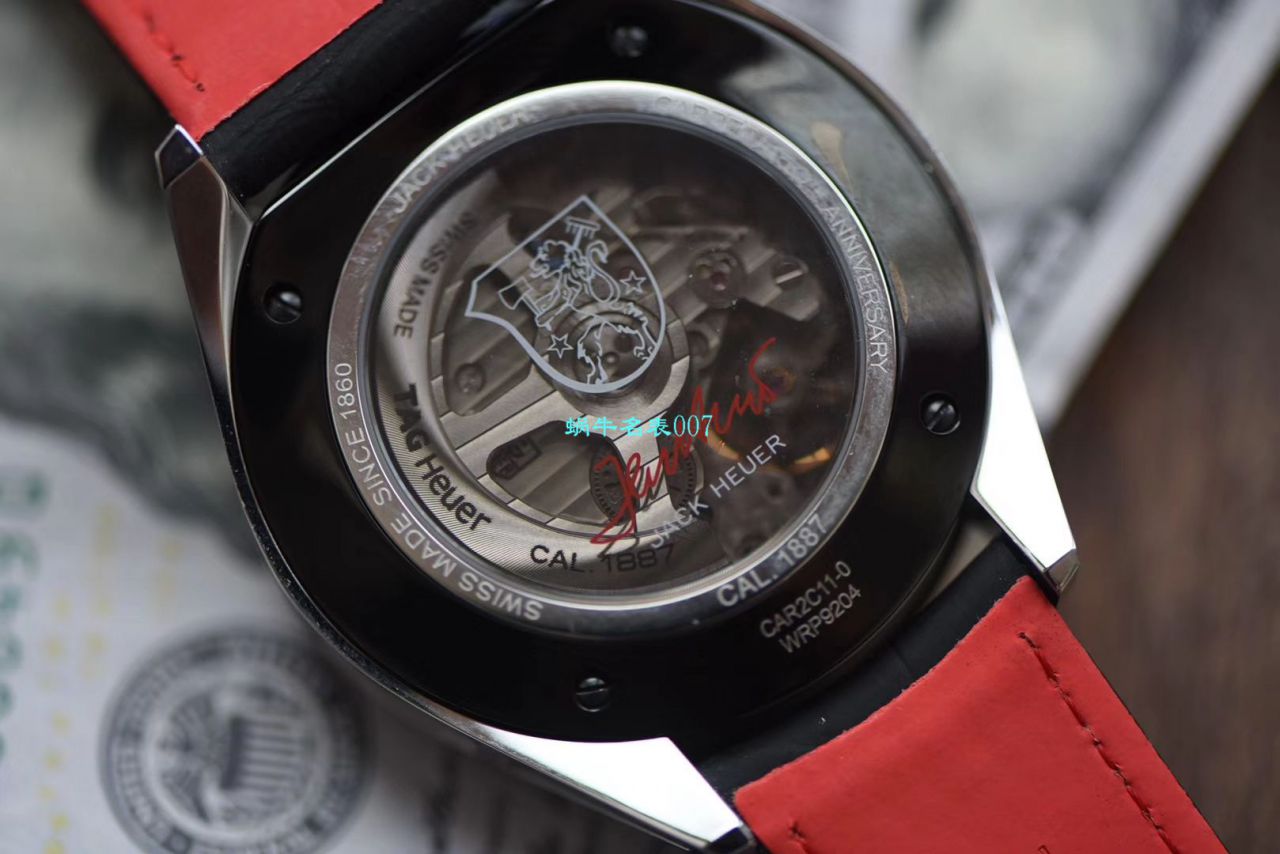 【 Video analysis V6 Factory  TAG Heuer 复刻表】 TAG Heuer 级卡莱拉赛车限定版CAR2C11.FC6327 wrist watch  / TG079