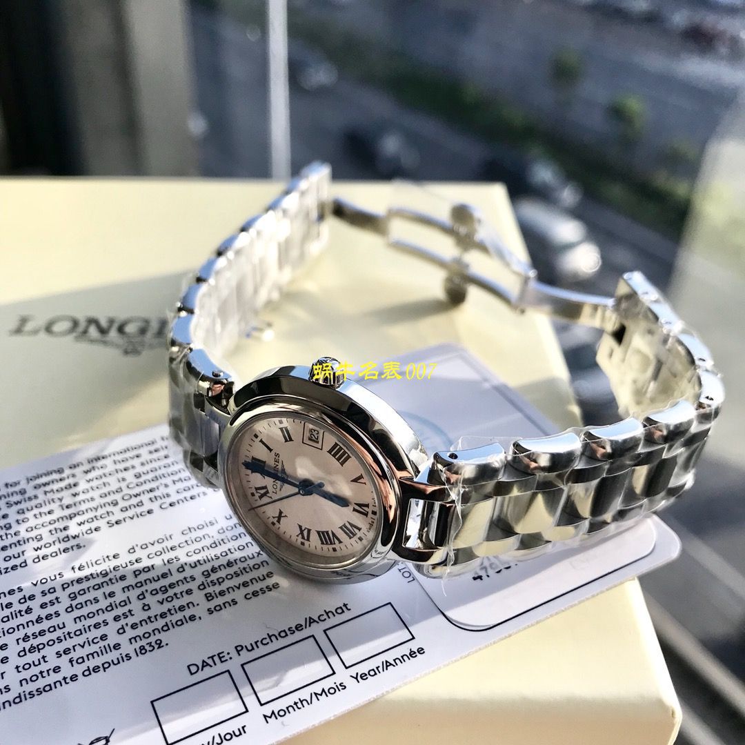 【渠道原单女表】 Longines 优雅 PRIMALUNA心月系列L8.110.4.71.6 wrist watch  / L122