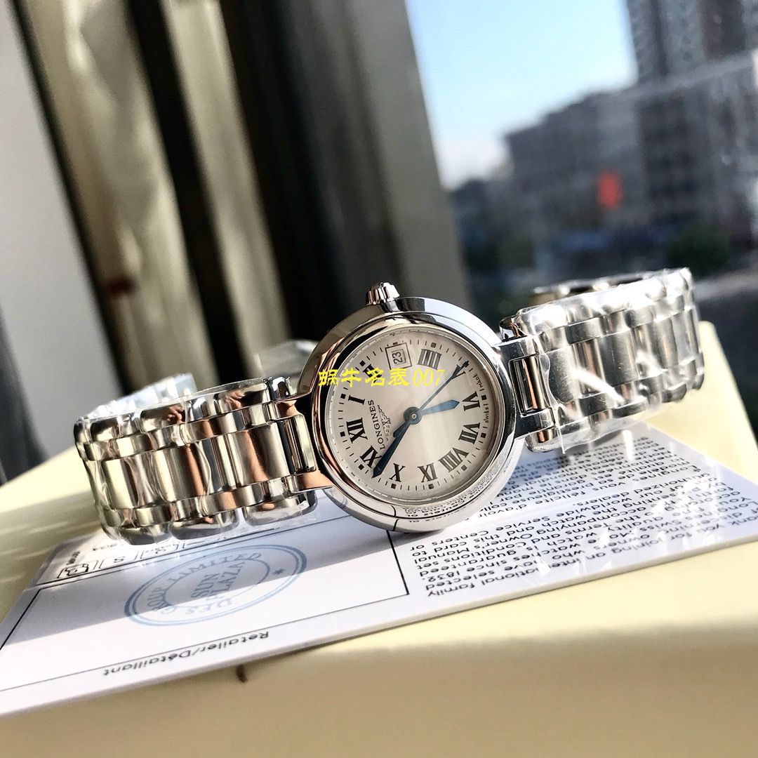 【渠道原单女表】 Longines 优雅 PRIMALUNA心月系列L8.110.4.71.6 wrist watch  / L122