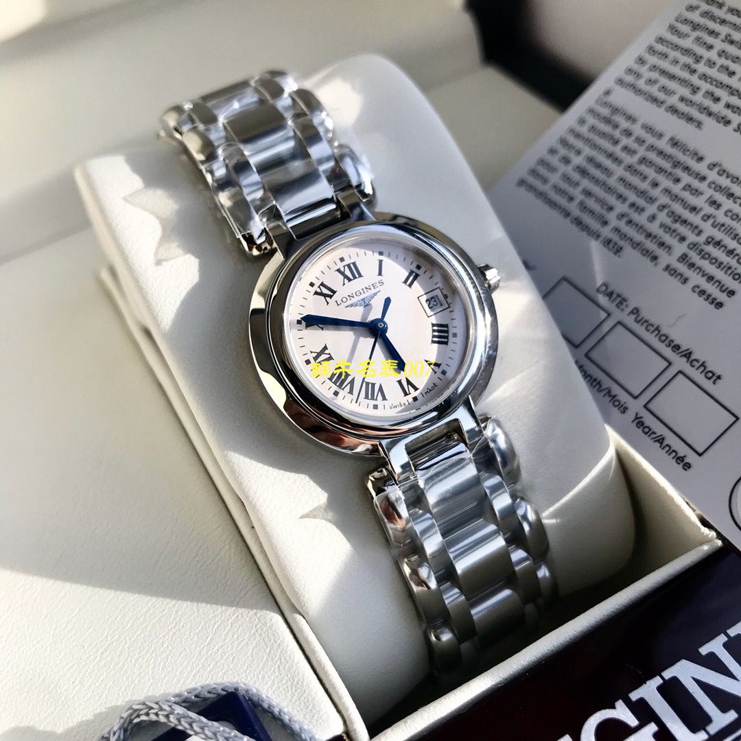 【渠道原单女表】 Longines 优雅 PRIMALUNA心月系列L8.110.4.71.6 wrist watch  / L122