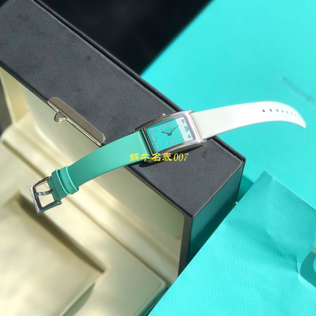 【渠道 copy customized 】蒂芙尼拼色夜光手表，世界上最迷人的蓝色，tiffany blue女装 wrist watch ！ / Tiffany01