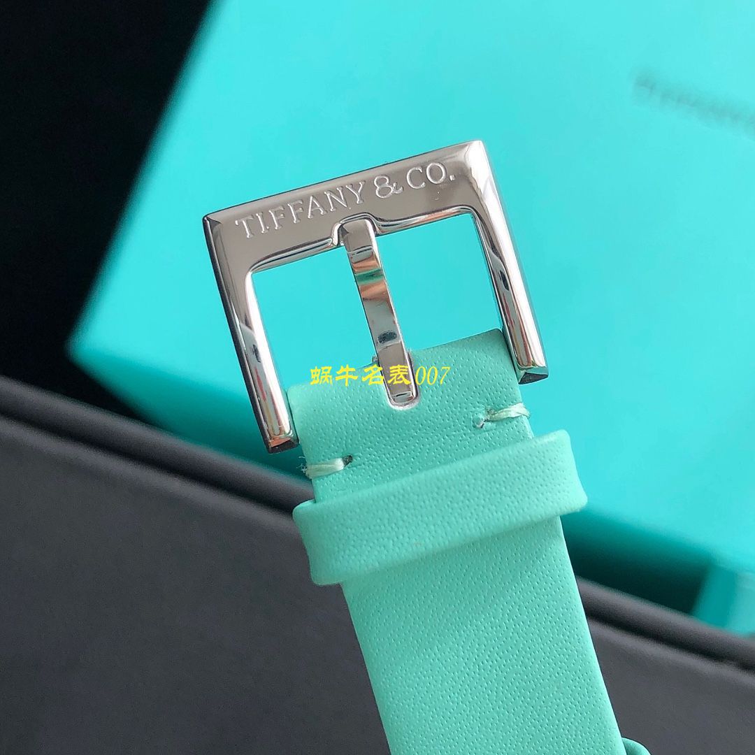 【渠道 copy customized 】蒂芙尼拼色夜光手表，世界上最迷人的蓝色，tiffany blue女装 wrist watch ！ / Tiffany01