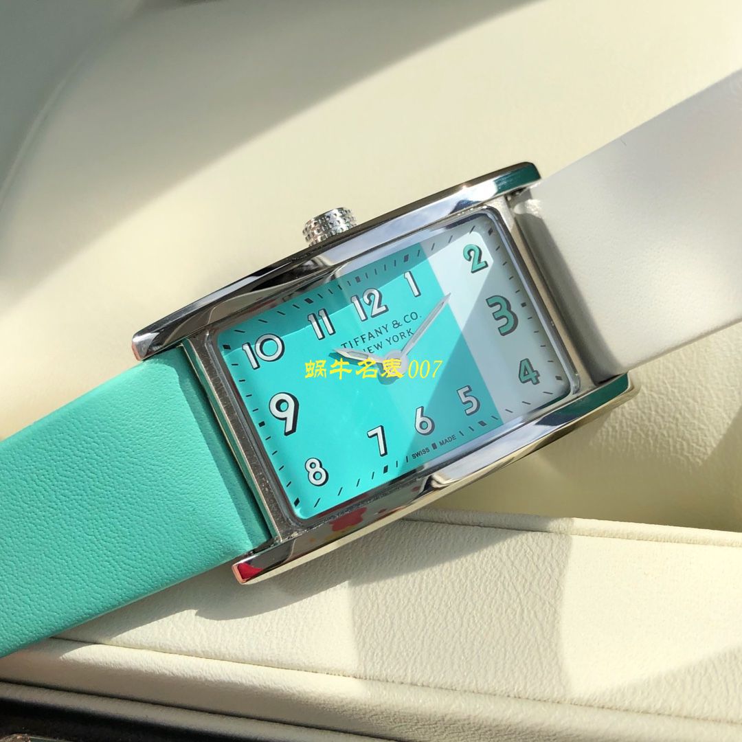【渠道 copy customized 】蒂芙尼拼色夜光手表，世界上最迷人的蓝色，tiffany blue女装 wrist watch ！ / Tiffany01
