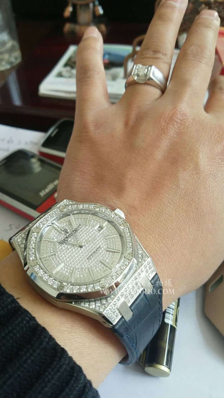 【 Video analysis JF Factory Audemars Piguet复刻高仿手表】Audemars Piguet 皇家橡树系列15402OR.ZZ.D003CR.01 wrist watch  / AP179