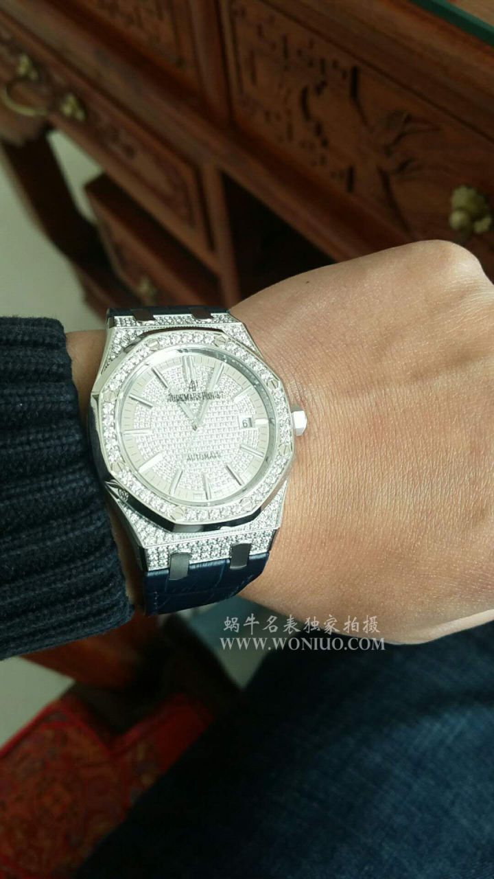 【 Video analysis JF Factory Audemars Piguet复刻高仿手表】Audemars Piguet 皇家橡树系列15402OR.ZZ.D003CR.01 wrist watch  / AP179