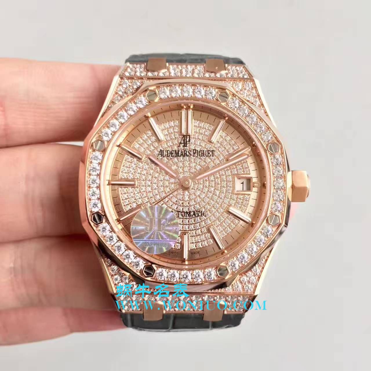 【 Video analysis JF Factory Audemars Piguet复刻高仿手表】Audemars Piguet 皇家橡树系列15402OR.ZZ.D003CR.01 wrist watch  / AP179