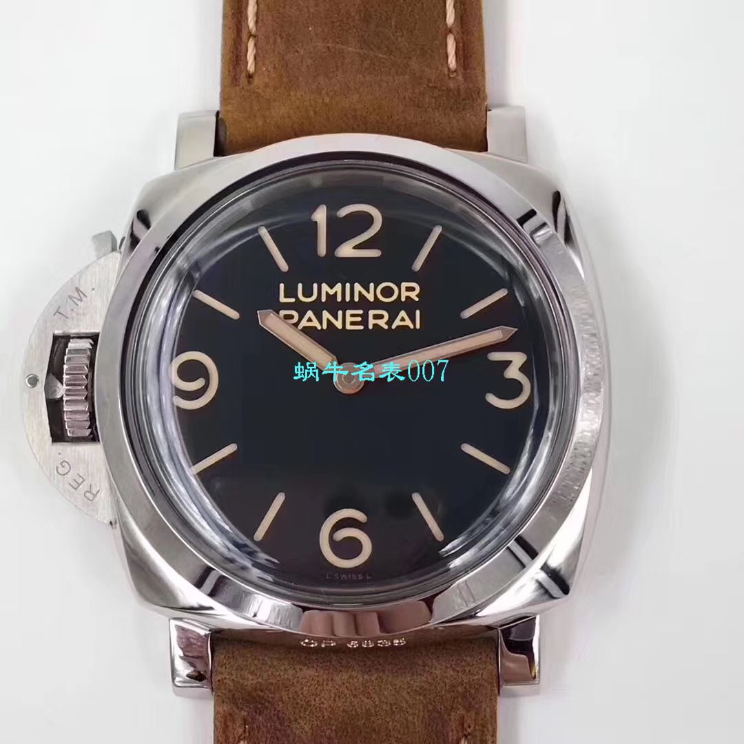 【ZF Factory 复刻高仿表】Panerai Luminor 1950 left-handed 左撇子3 Days PAM557、PAM00557 / ZFPAM557