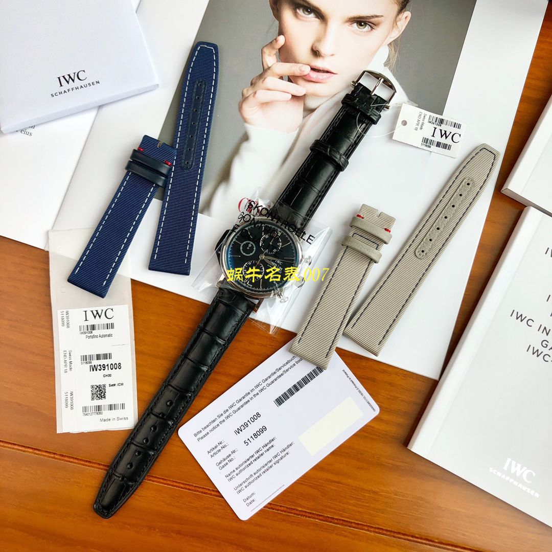 【 Video analysis 渠道原单】IWC IWC 表柏涛菲诺系列IW391008 wrist watch  / WG502