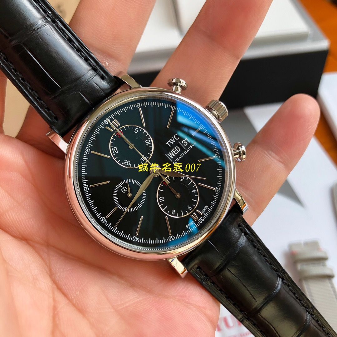 【 Video analysis 渠道原单】IWC IWC 表柏涛菲诺系列IW391008 wrist watch  / WG502