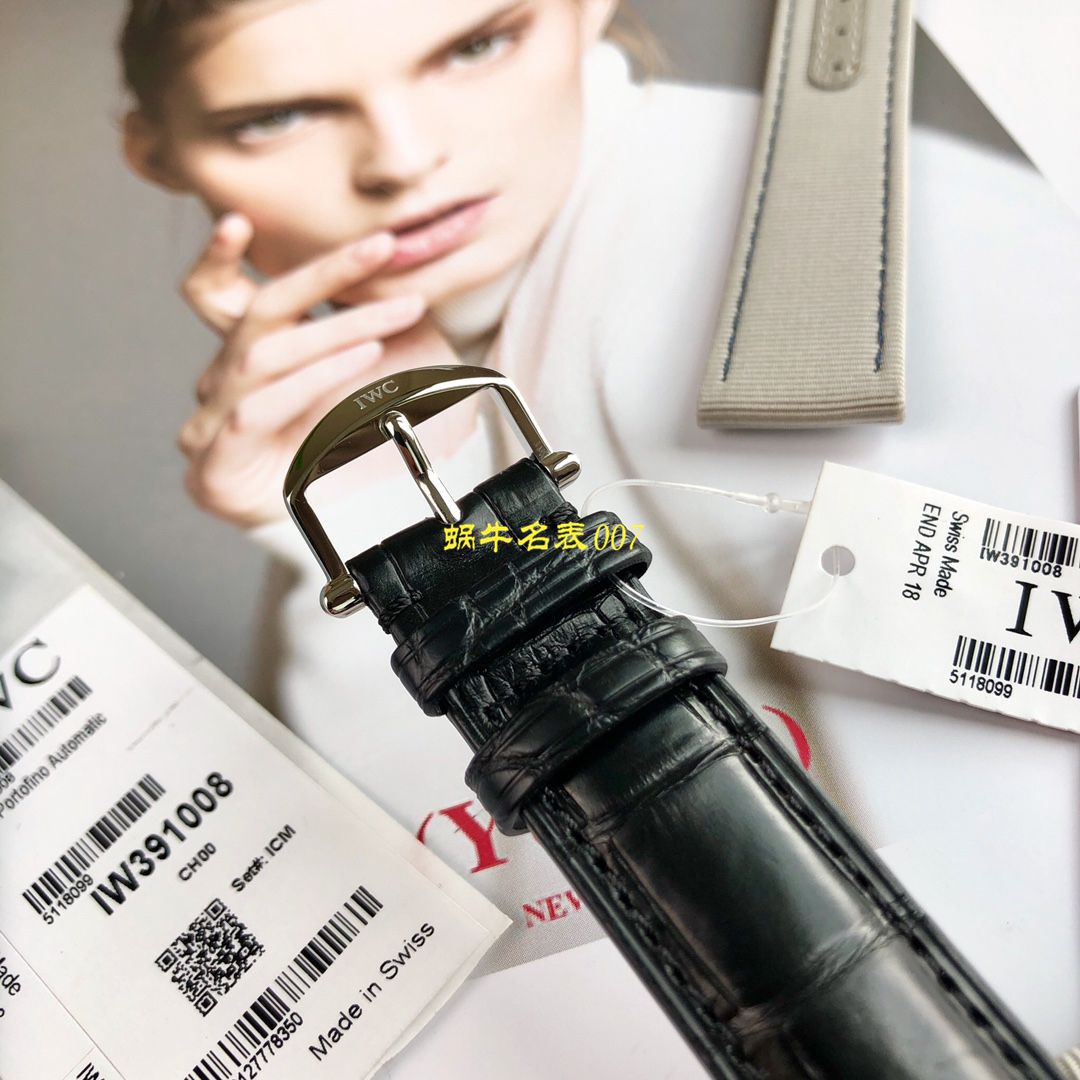 【 Video analysis 渠道原单】IWC IWC 表柏涛菲诺系列IW391008 wrist watch  / WG502