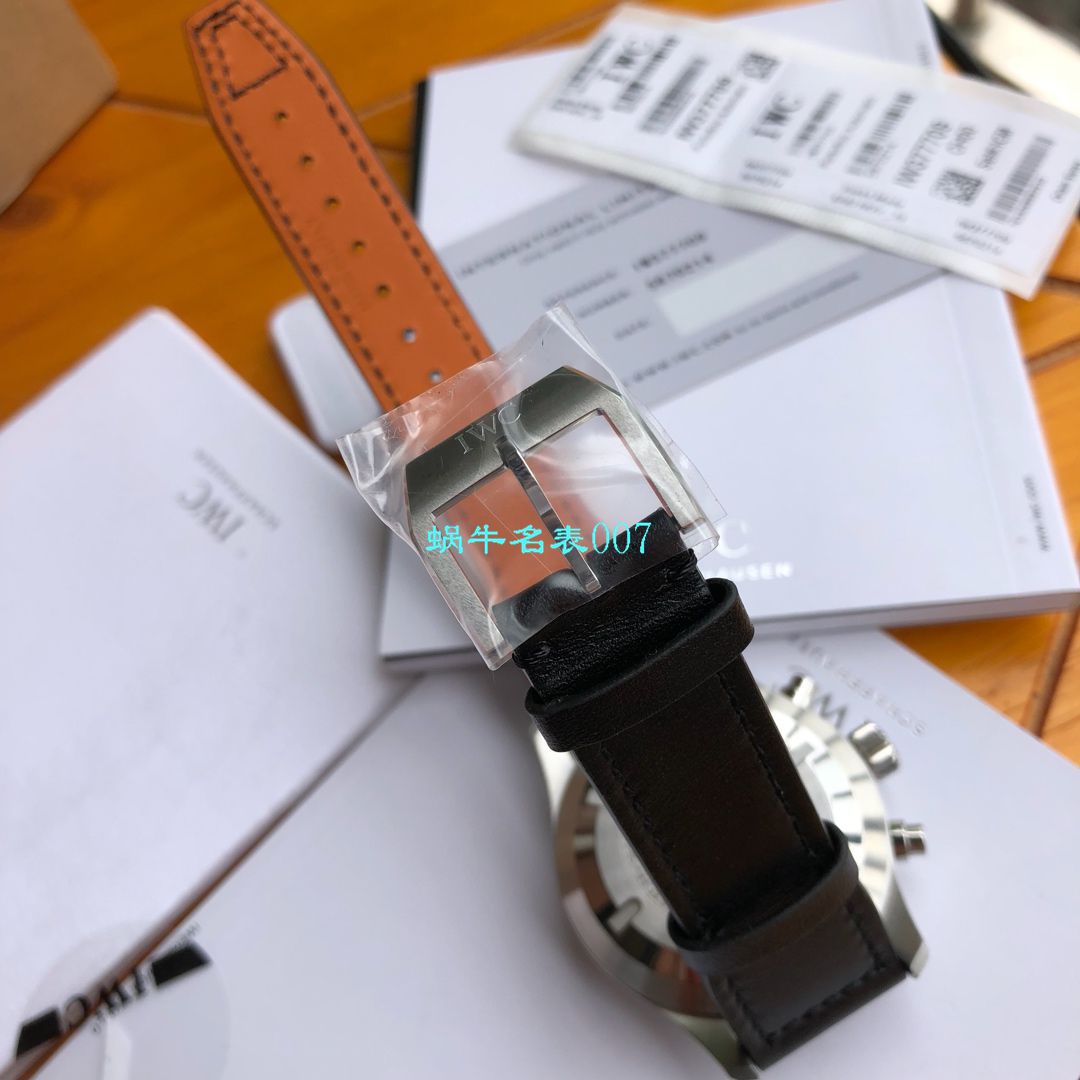 【独家评测视频渠道原单】IWC IWC 表飞行员系列IW377709 wrist watch  / WG503