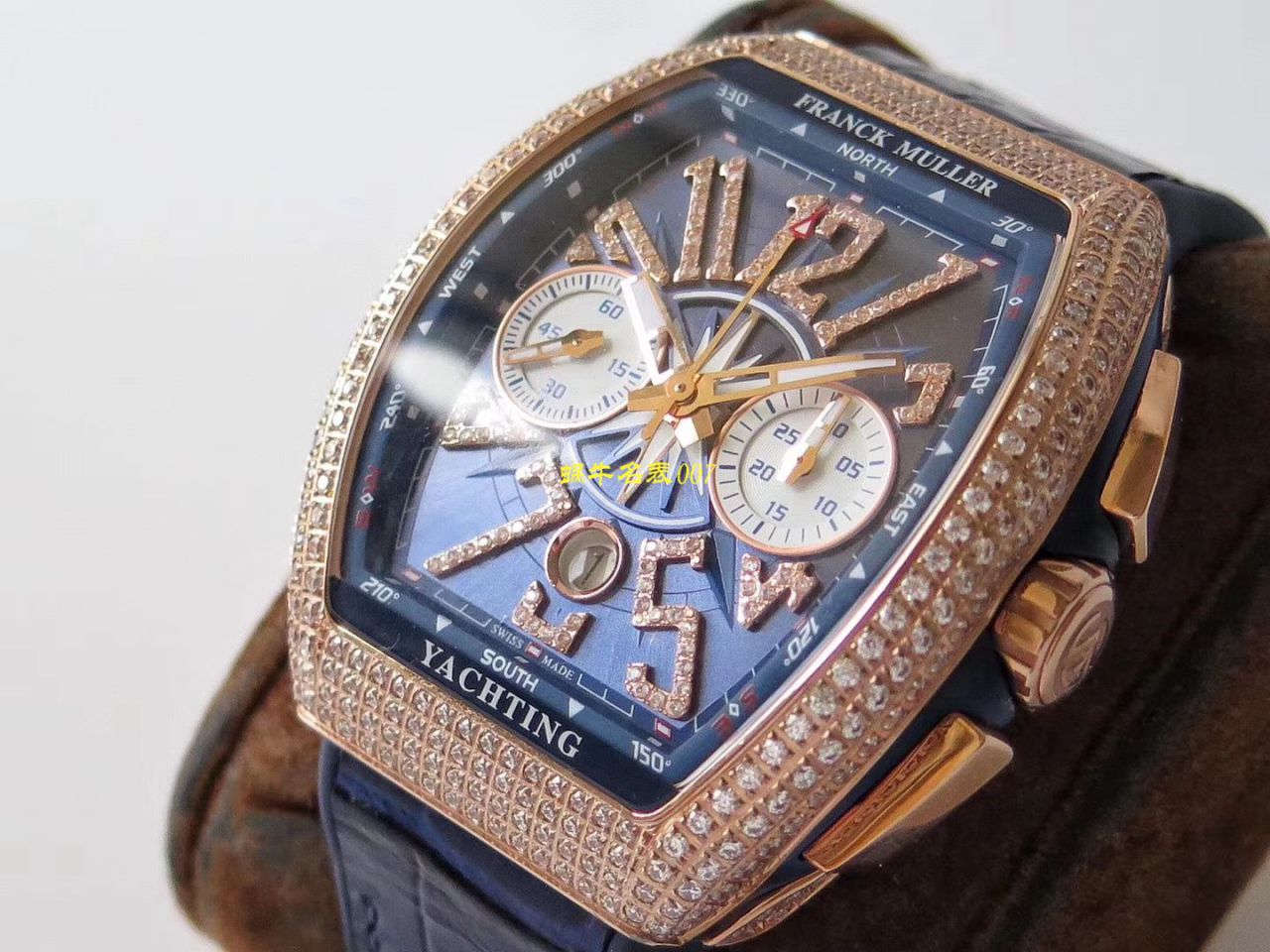 【台湾 Factory Franck Muller复刻高仿手表】 Franck Muller MEN'S COLLECTION系列V 45 CC DT YACHT wrist watch  / FL063