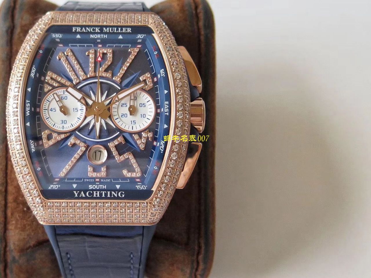 【台湾 Factory Franck Muller复刻高仿手表】 Franck Muller MEN'S COLLECTION系列V 45 CC DT YACHT wrist watch  / FL063