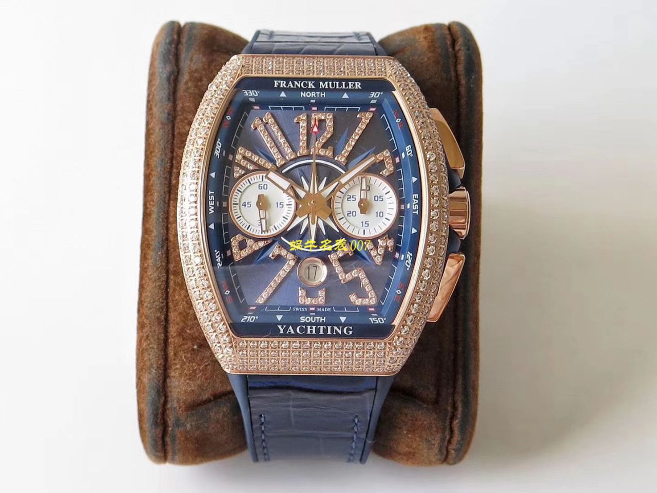 【台湾 Factory Franck Muller复刻高仿手表】 Franck Muller MEN'S COLLECTION系列V 45 CC DT YACHT wrist watch  / FL063