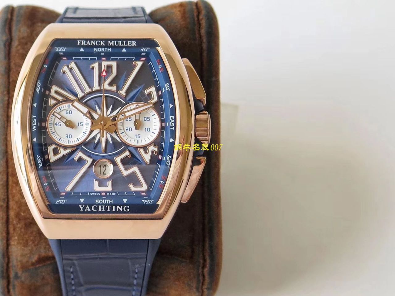 【台湾 Factory Franck Muller复刻高仿手表】 Franck Muller MEN'S COLLECTION系列V 45 CC DT YACHT wrist watch  / FL063