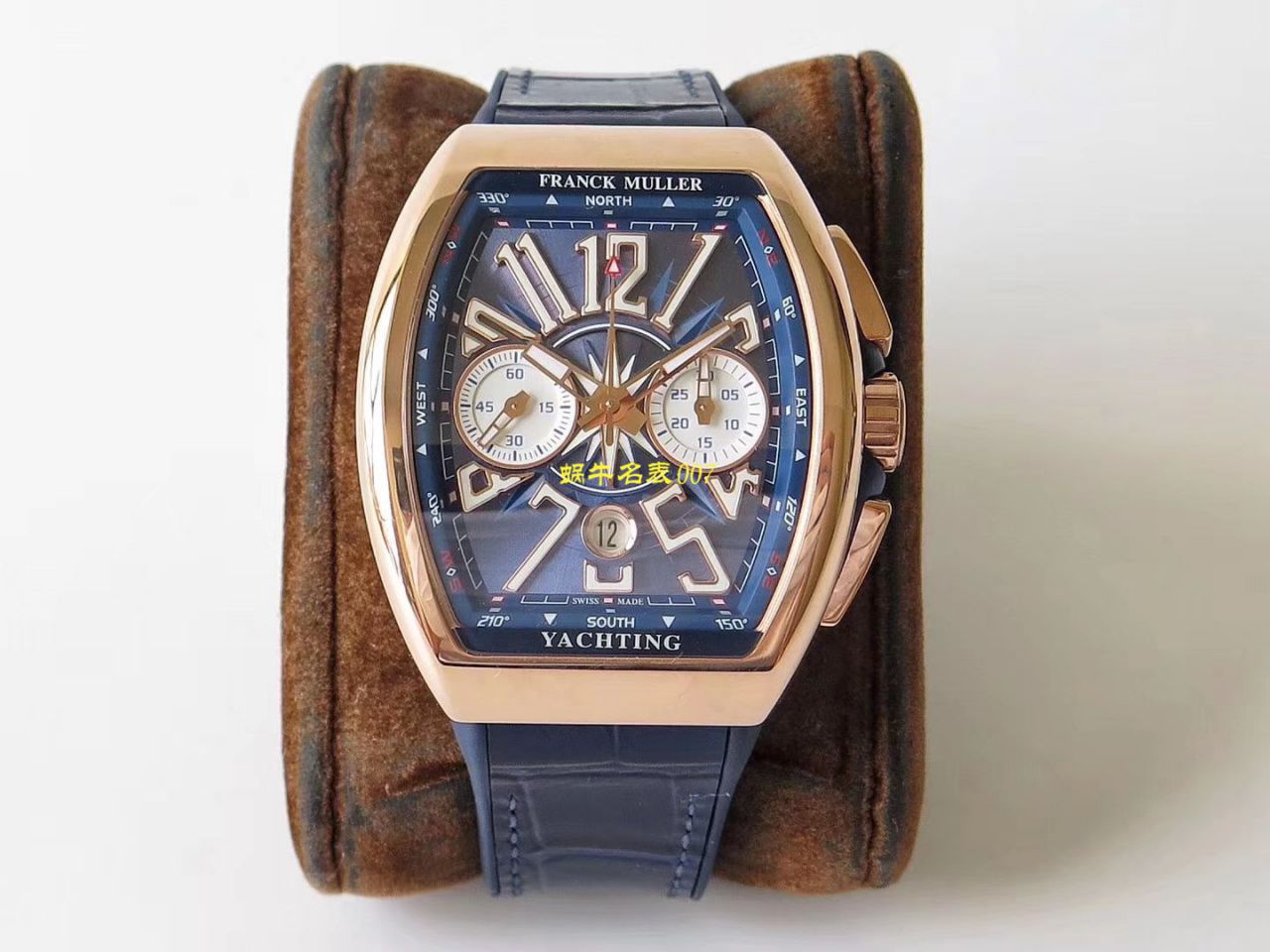 【台湾 Factory Franck Muller复刻高仿手表】 Franck Muller MEN'S COLLECTION系列V 45 CC DT YACHT wrist watch  / FL063