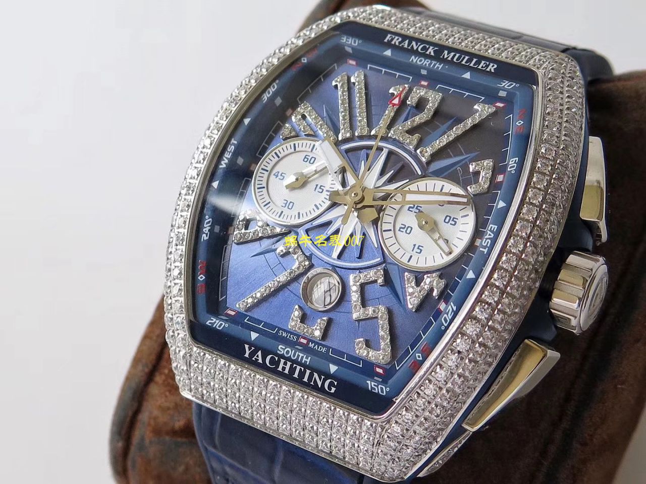 【台湾 Factory Franck Muller复刻高仿手表】 Franck Muller MEN'S COLLECTION系列V 45 CC DT YACHT wrist watch  / FL063