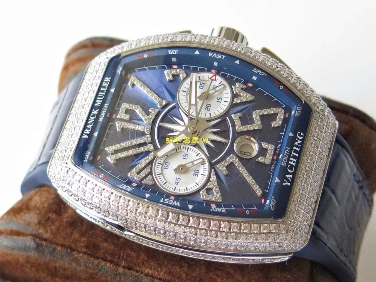 【台湾 Factory Franck Muller复刻高仿手表】 Franck Muller MEN'S COLLECTION系列V 45 CC DT YACHT wrist watch  / FL063