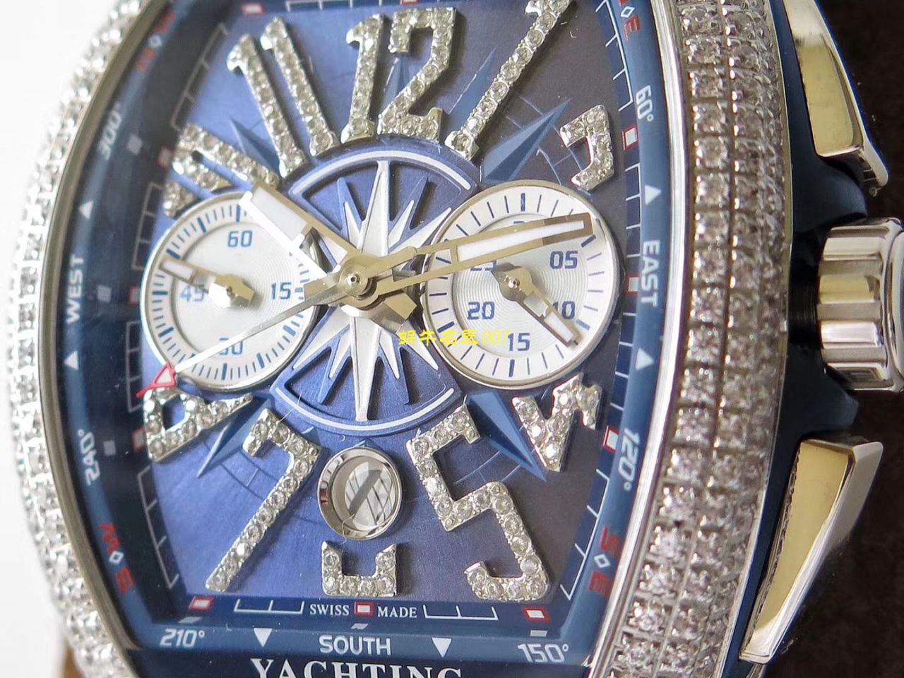 【台湾 Factory Franck Muller复刻高仿手表】 Franck Muller MEN'S COLLECTION系列V 45 CC DT YACHT wrist watch  / FL063