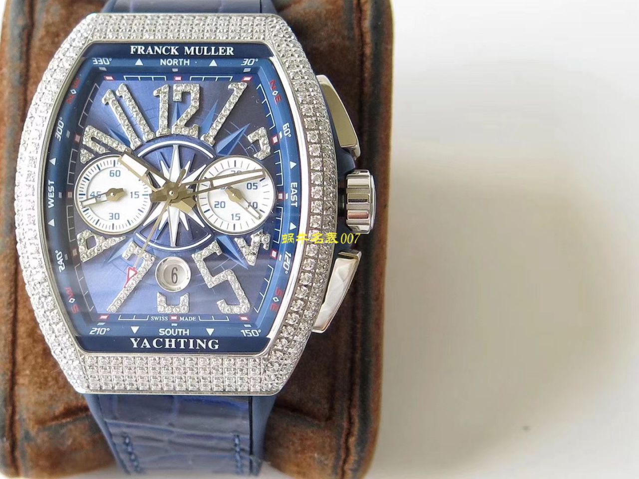 【台湾 Factory Franck Muller复刻高仿手表】 Franck Muller MEN'S COLLECTION系列V 45 CC DT YACHT wrist watch  / FL063