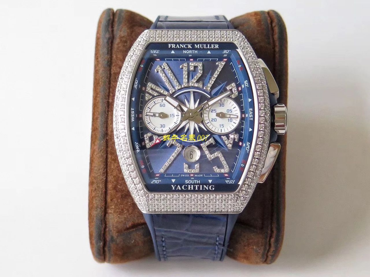 【台湾 Factory Franck Muller复刻高仿手表】 Franck Muller MEN'S COLLECTION系列V 45 CC DT YACHT wrist watch  / FL063
