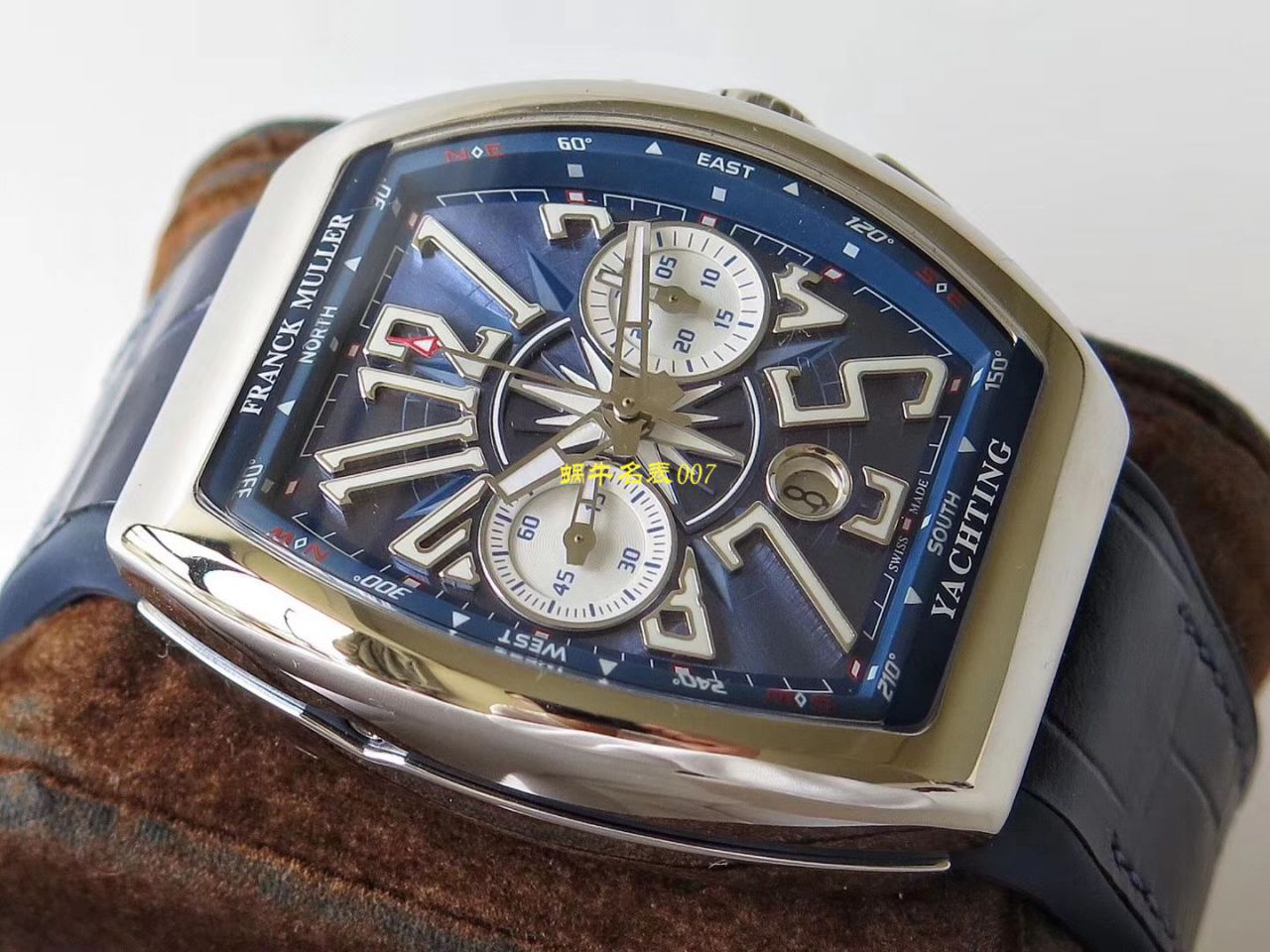 【台湾 Factory Franck Muller复刻高仿手表】 Franck Muller MEN'S COLLECTION系列V 45 CC DT YACHT wrist watch  / FL063