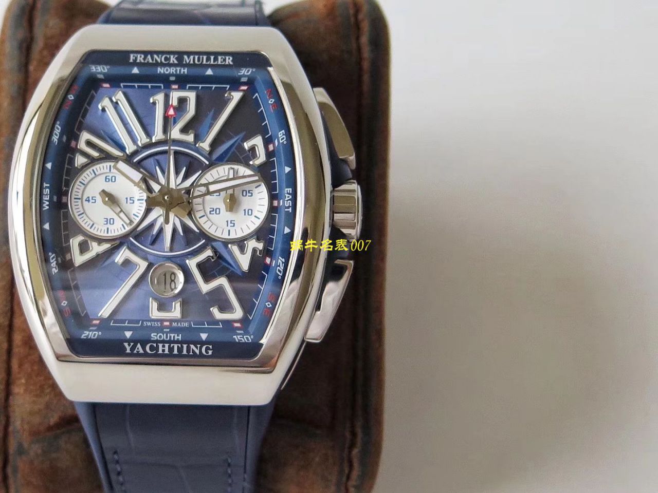 【台湾 Factory Franck Muller复刻高仿手表】 Franck Muller MEN'S COLLECTION系列V 45 CC DT YACHT wrist watch  / FL063