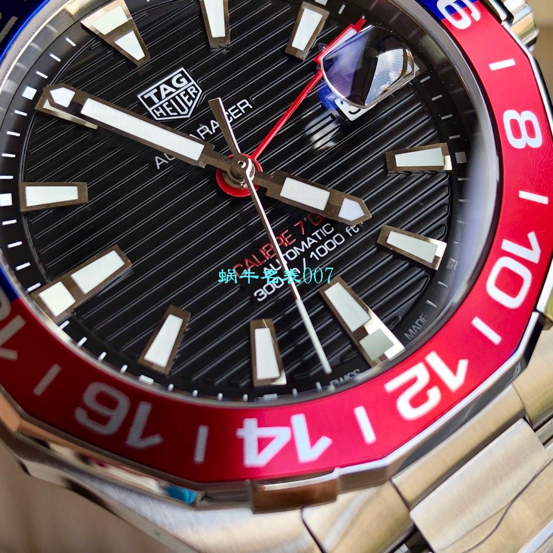 【渠道原单货】 TAG Heuer 竞潜系列WAY201F.BA0927GMT wrist watch  / TG067