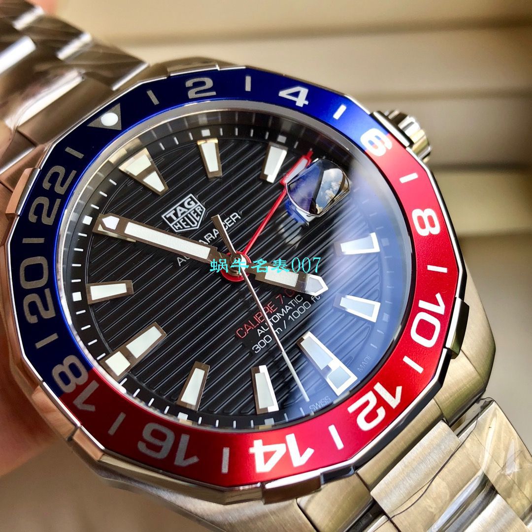 【渠道原单货】 TAG Heuer 竞潜系列WAY201F.BA0927GMT wrist watch  / TG067