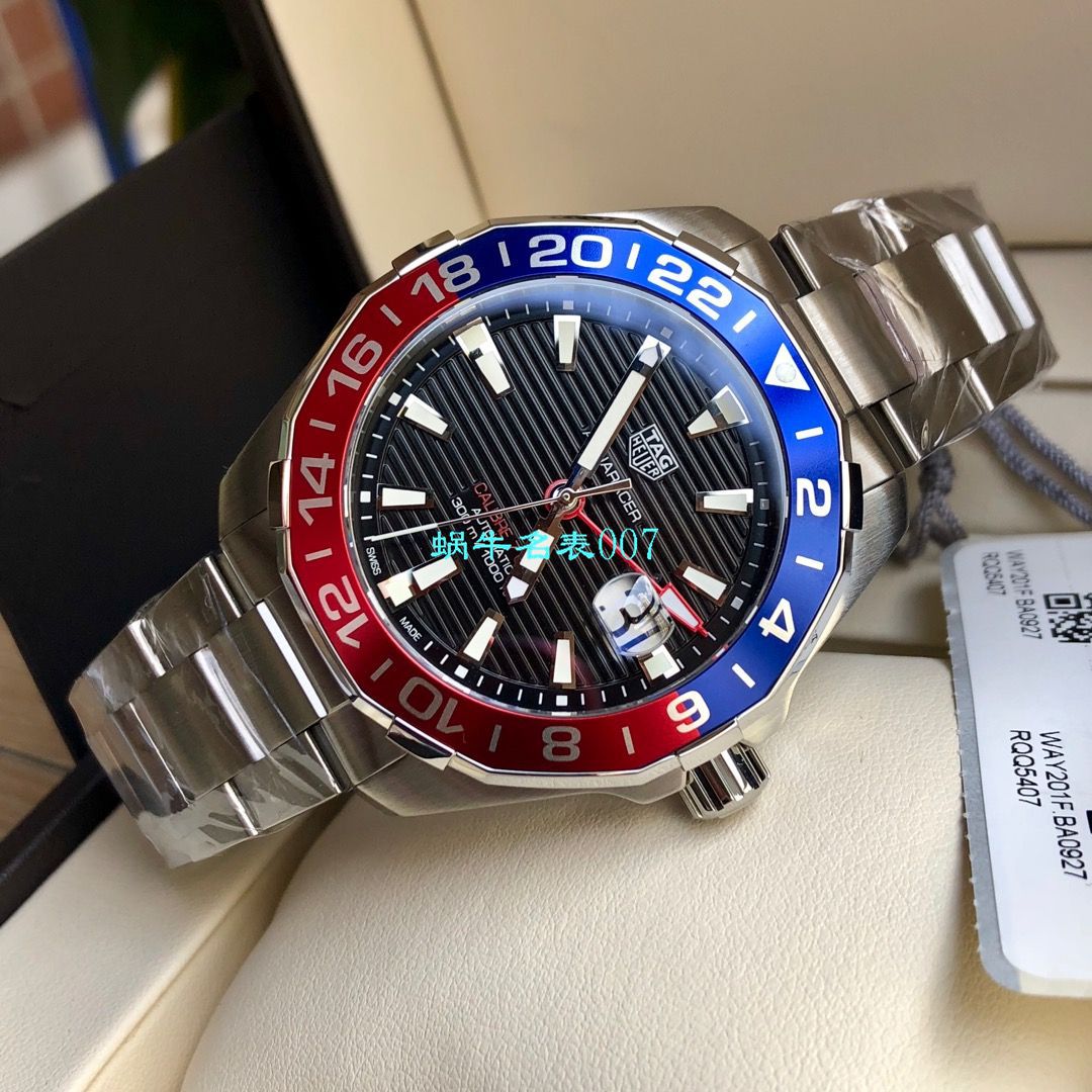 【渠道原单货】 TAG Heuer 竞潜系列WAY201F.BA0927GMT wrist watch  / TG067