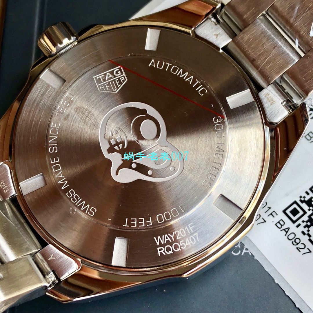 【渠道原单货】 TAG Heuer 竞潜系列WAY201F.BA0927GMT wrist watch  / TG067