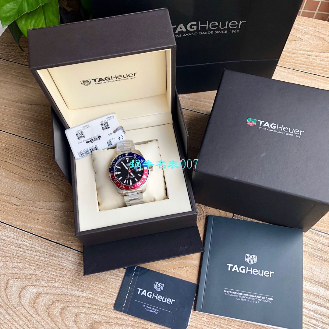 【渠道原单货】 TAG Heuer 竞潜系列WAY201F.BA0927GMT wrist watch  / TG067