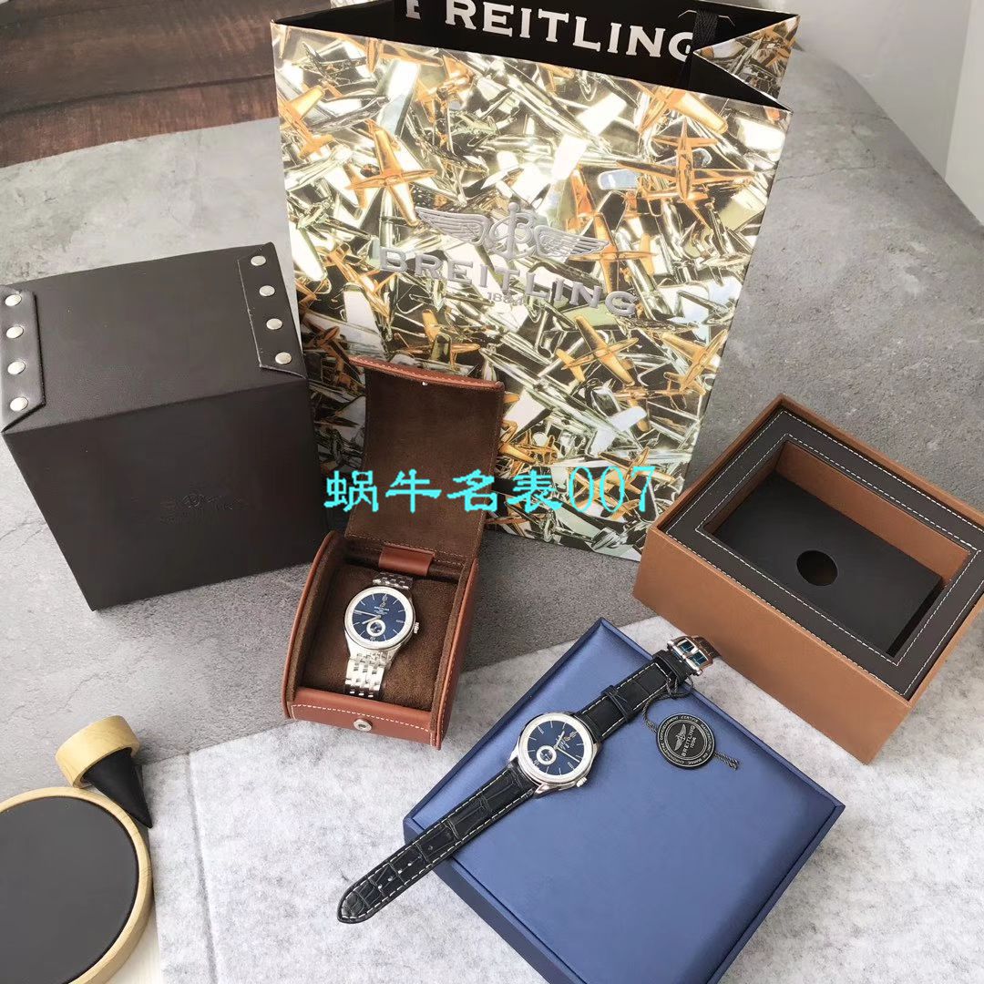 【Breitling渠道原单】 Breitling 璞雅系列A37340351B1A1，A37340351B1X2 wrist watch  / BL118