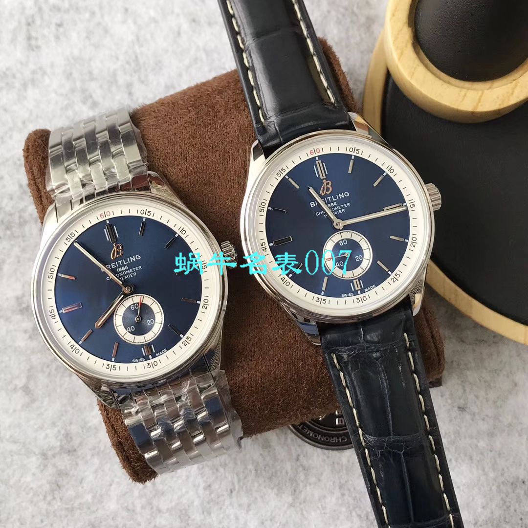 【Breitling渠道原单】 Breitling 璞雅系列A37340351C1A1，A37340351C1P2 wrist watch  / BL117