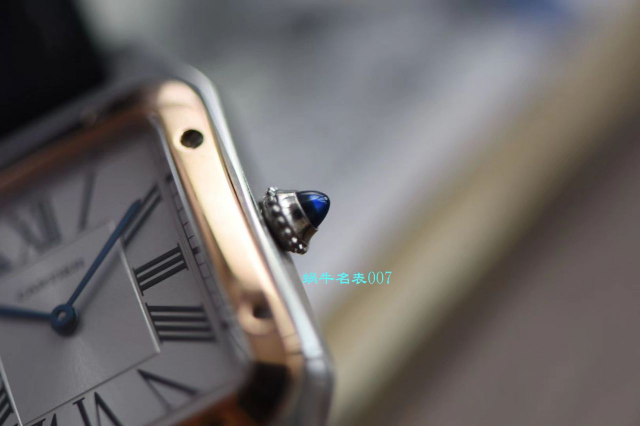 【XF Factory  Cartier  复刻高仿表】 Cartier   Santos 系列W2SA0012（小号） wrist watch 间玫 Santos 杜蒙 / K231