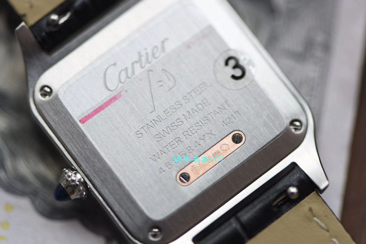 【XF Factory  Cartier  复刻高仿表】 Cartier   Santos 系列W2SA0012（小号） wrist watch 间玫 Santos 杜蒙 / K231